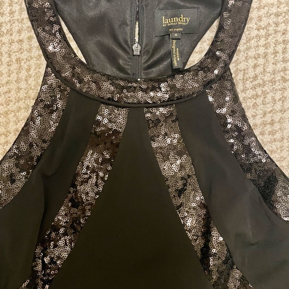 Classic LBD - Black sequin cocktail dress - NWT - Picture 5 of 7